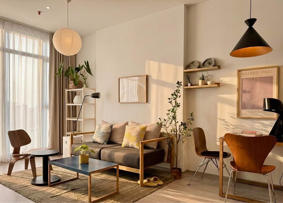 1 卧室 公寓 出租 在  - Image 2