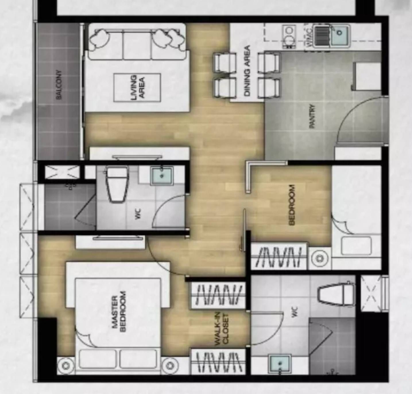 2 Bedroom Condo For Rent in Maha Phruettharam, Bang Rak, Bangkok - Image 8