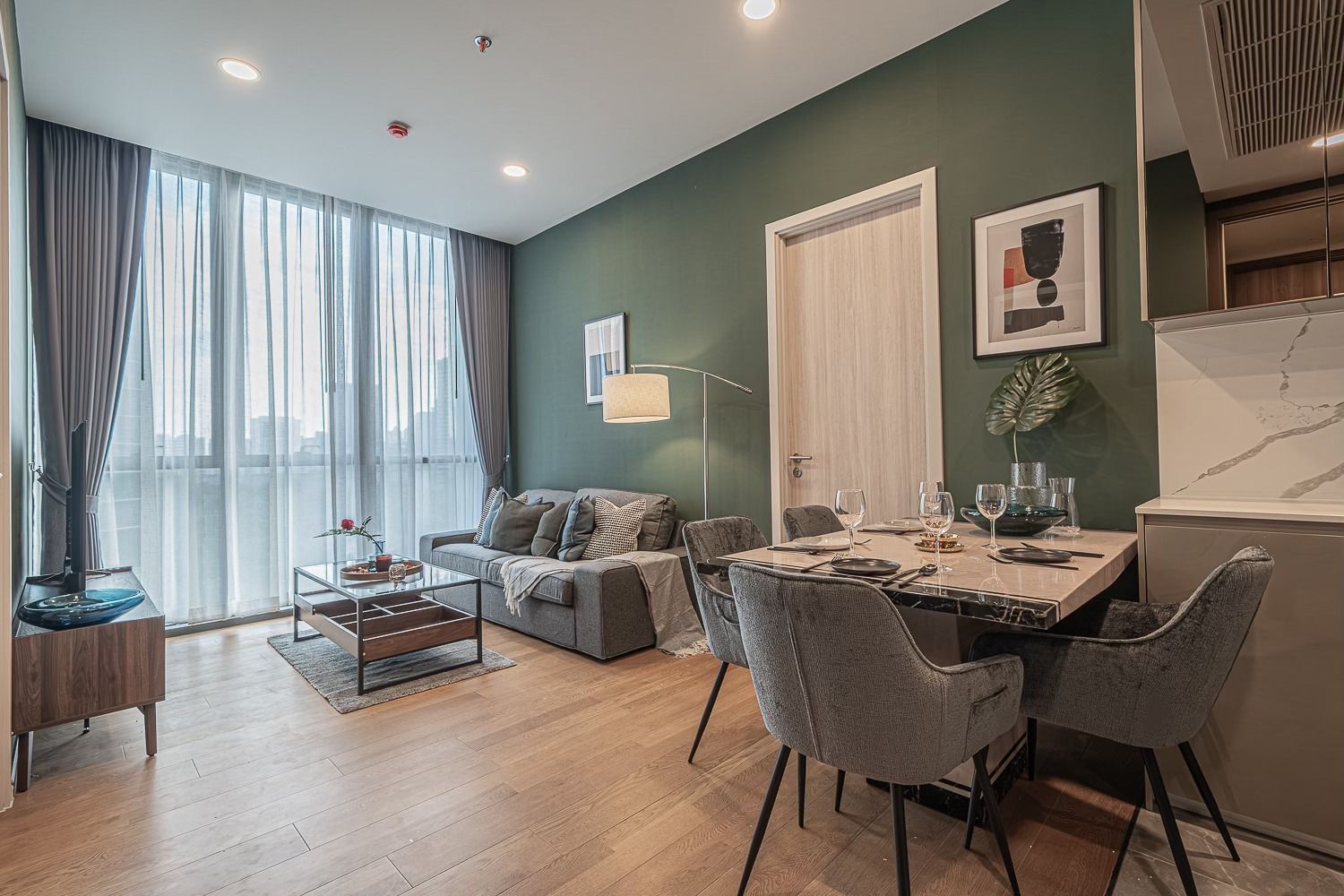 2 卧室 公寓 出租 在  - Image 1